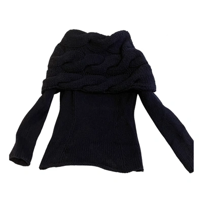 Pre-owned Ports 1961 Wool Jumper In Blue