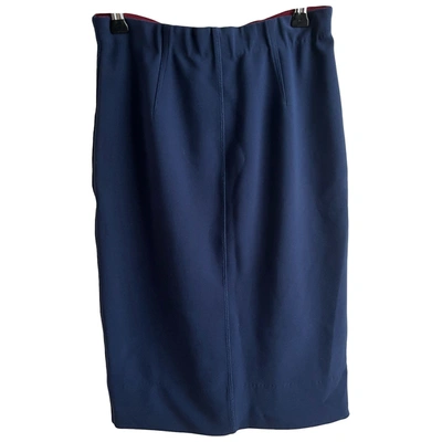 Pre-owned By Malene Birger Mid-length Skirt In Blue