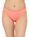 La Blanca Island Goddess Hipster Bikini Bottom In Hot Coral
