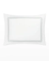 Matouk Astor Braid Standard Sham In Silver