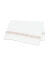 Matouk Astor Braid Flat Sheet, Full/queen In Dune