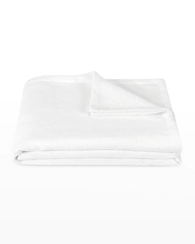 Matouk Schumacher Cora Coverlet, King In White