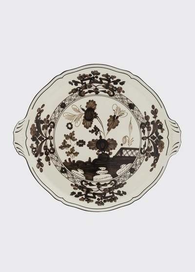 GINORI ORIENTE ITALIANO ROUND CAKE PLATE