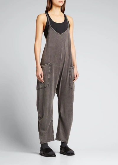 Fp Movement By Free People Hot Shot Slouchy Jumpsuit In Black