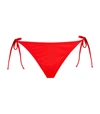 Fisch Public High-rise Bikini Briefs In Red