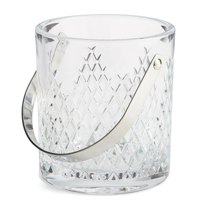Soho Home Barwell-cut Crystal Ice Bucket In Clear