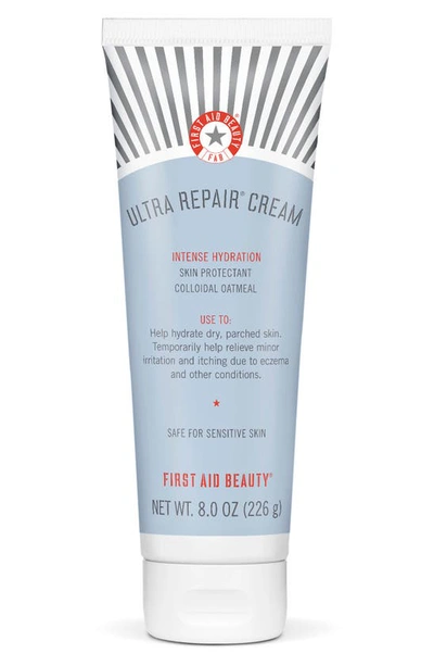 First Aid Beauty Ultra Repair Cream Intense Hydration - Face And Body Moisturizer For Skin Repair 8 oz/ 226 G