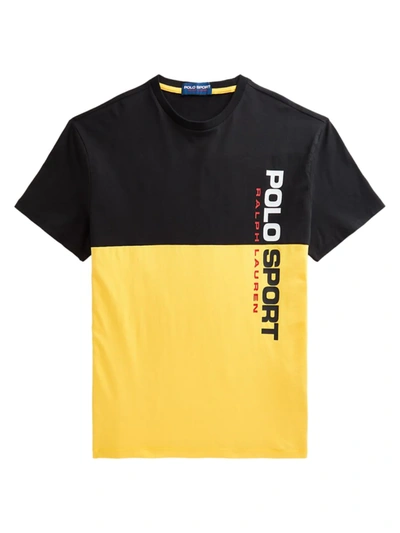 Polo Ralph Lauren Classic-fit Polo Sport T-shirt In Polo Black