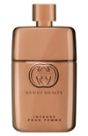 GUCCI GUILTY INTENSE FOR WOMEN EAU DE PARFUM, 3 OZ