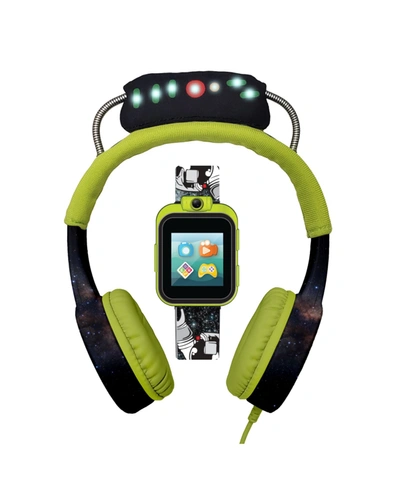 Itouch Playzoom Unisex Kids Green Silicone Strap Smartwatch 42 Mm