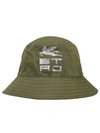 ETRO GREEN POLYESTER HAT