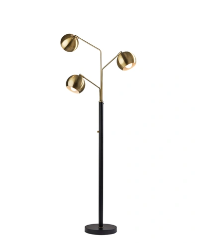 Adesso Emerson Tree Lamp In Brass