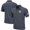 Colosseum Men's Big And Tall Charcoal Texas A M Aggies Oht Military-inspired Appreciation Digital Camo Polo Sh In Charcoal
