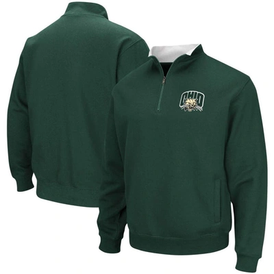 Colosseum Green Ohio Bobcats Tortugas Logo Quarter-zip Jacket