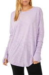 FREE PEOPLE WE THE FREE ARDEN EXTRA LONG COTTON TOP