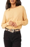 Free People We The Free Arden Extra Long Cotton Top In Velvet Sand