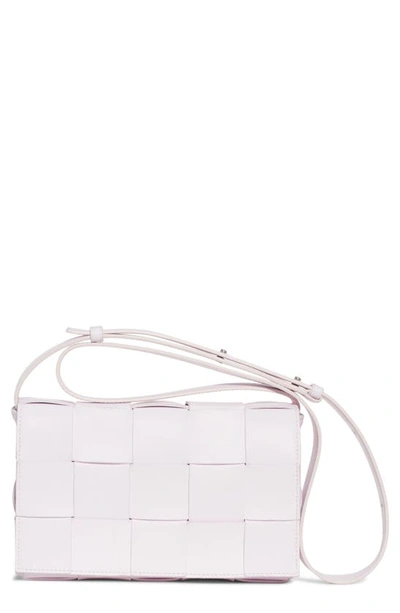 Bottega Veneta Intrecciato Leather Crossbody Bag In Bliss