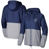 COLUMBIA COLUMBIA NAVY/GRAY SPORTING KANSAS CITY FLASH FORWARD TEAM WINDBREAKER JACKET