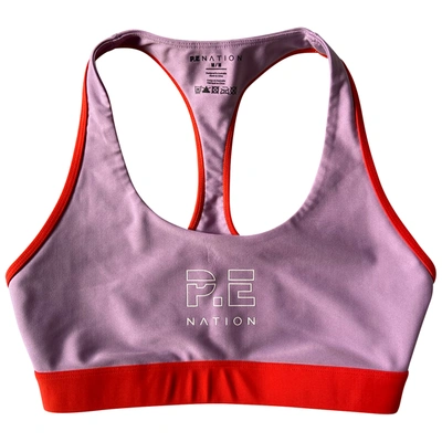 Pre-owned P.e Nation Top In Purple