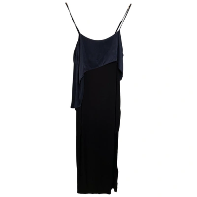 Pre-owned Elizabeth And James Maxi Dress In Navy