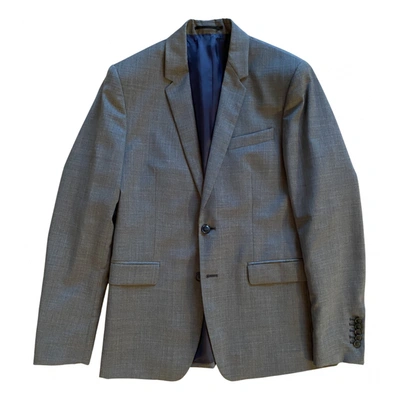 Pre-owned Mauro Grifoni Wool Suit In Grey