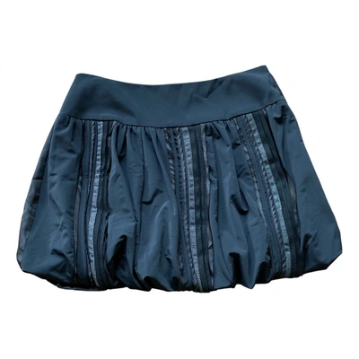 Pre-owned One Step Mini Skirt In Black