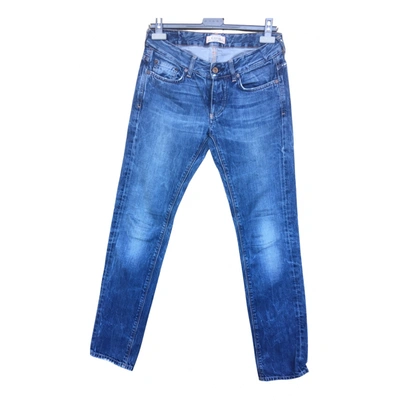 Pre-owned Mauro Grifoni Slim Jeans In Blue