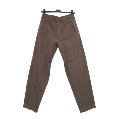 Pre-owned Paul Smith Trousers In Brown