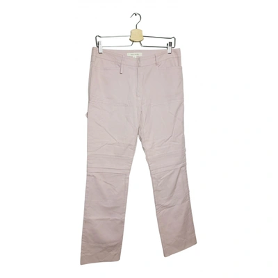 Pre-owned Marc Jacobs Trousers In Pink