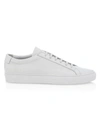 Common Projects Original Achilles Low-top Leather Sneakers In Grey Violet