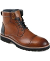 Thomas & Vine Thomas And Vine Reddick Cap Toe Ankle Boot In Brown