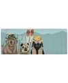 Liora Manne Front Porch Indoor/outdoor Fishing Patrol Dk Mult 2' X 3' Area Rug