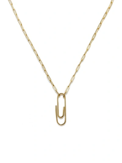 Miansai Paperclip 14kt Gold-plated Necklace