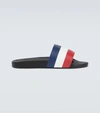 Moncler Basile Slides In Black