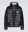 Moncler Galion Quilted Down Puffer Jacket In Black