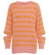 STELLA MCCARTNEY CUTOUT JACQUARD SWEATER