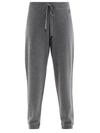 Moncler Cashmere-blend Joggers In Grey