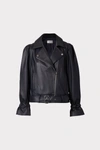 MILLY YVONNA LEATHER JACKET