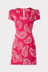 MILLY ATALIE PAISLEY DRESS