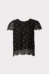 MILLY DAISY LACE BABY TEE