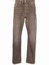 ACNE STUDIOS MID-RISE STRAIGHT JEANS