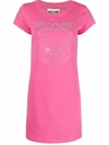 MOSCHINO LOGO-PRINT T-SHIRT DRESS