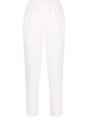 PESERICO SLIM CROPPED TROUSERS
