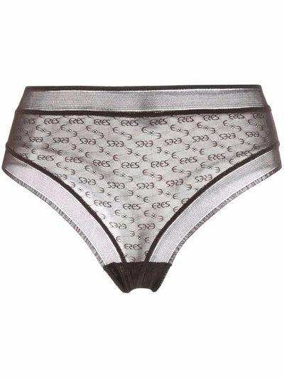 Eres Allure High-waisted Briefs In Brown