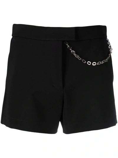 Givenchy Chain-detail Tailored Shorts In Black