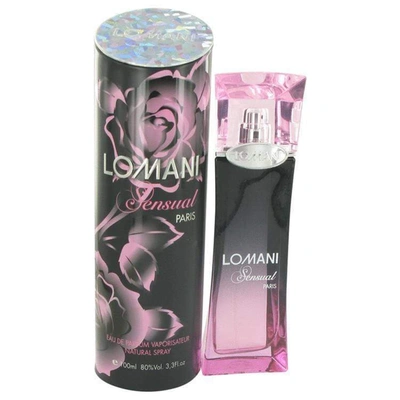 Lomani Sensual By  Eau De Parfum Spray 3.3 oz For Women