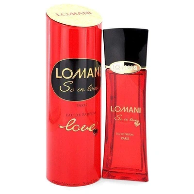Lomani So In Love By  Eau De Parfum Spray 3.3 oz For Women
