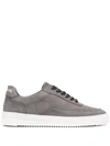 Filling Pieces Mondo 2.0 Ripple Sneakers In Grey Nubuck In Grey