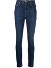Dolce & Gabbana High-rise Skinny Jeans In Blue