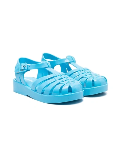 Mini Melissa Kids' Strap-design Sandals In Blue